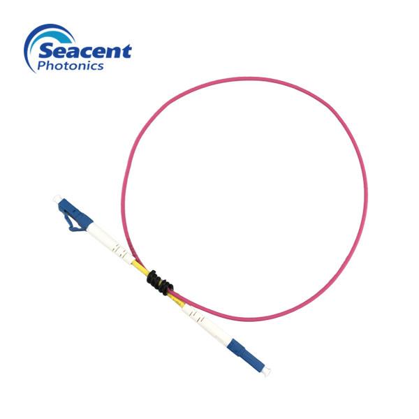 Cheap Multimode Duplex Fiber Optic Patch Cord Sc Lc 1m UPC For FTTX Network for sale