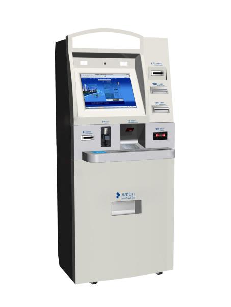 Cheap Touchscreen Multifunction ATM With Check Scanner , Money Order Printer for sale