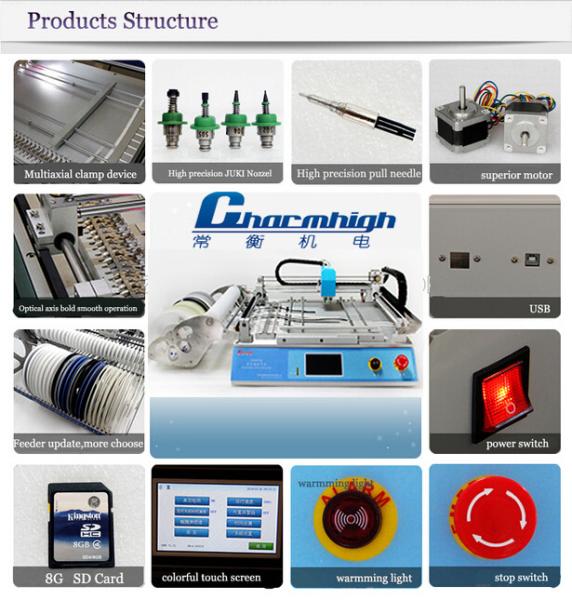 Cheap LED Homemade Pick And Place Machine SMT / PCB Assembly Equipment for sale