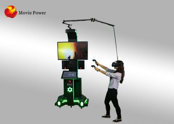 Cheap HTC Vive VR 9d Cinema Virtual Reality Interactive VR War Simulator Battle Game Machine for sale