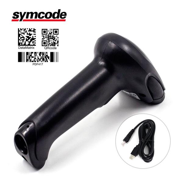 Cheap Customized Design Hands Free Barcode Scanner / 2D Image Scanner Faster Speed for sale