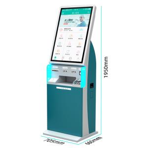 Best 32 Inch Self Service Digital Display Touch Screen Kiosk With A5 Printer wholesale