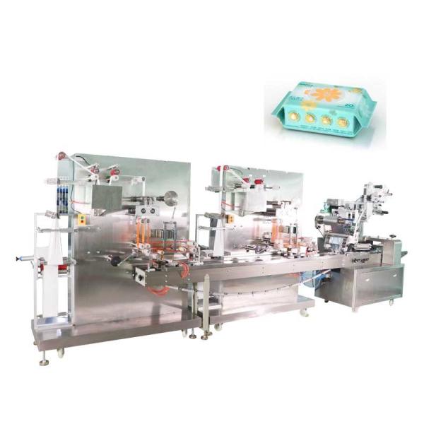 Cheap ODM Automatic Packaging Line Servo Driven Controlled Wet Wipes Machine Durable for sale