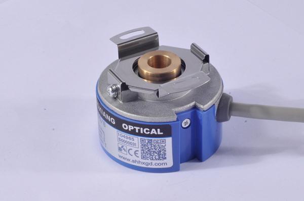 Cheap 3 Phase Incremental  Hollow Conical Shaft Encoder For Office Automation for sale