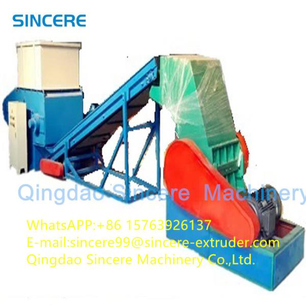 Cheap High Output Plastic Films/Pet Bottles/HDPE Milk Bottles Recycling Crusher Shredder Machine for sale