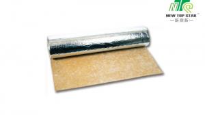 China 2mm Rubber Carpet Felt Underlay High Density For Laminate Flooring on sale