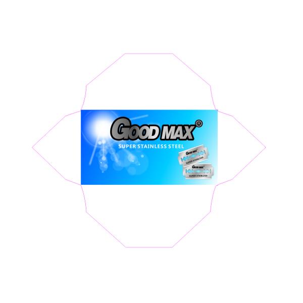 Cheap Custom Double Edge Razor Blades Disposable Coated With  And Chrome for sale