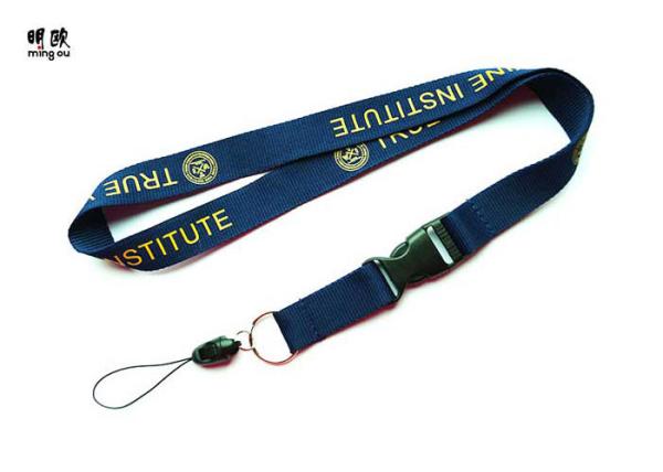 Cheap Custom Imprinted Badge Holder Lanyards With Breakaway Safety Feature for sale
