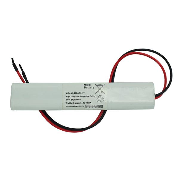Cheap Odorless Dual Stick 3.6V Ni Cd Battery Pack 1800mAh For Cordless Phones for sale