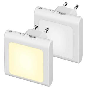 China Plug in Led Night Light, Automatic Dusk to Dawn Photocell Sensor Plug-in Night Lamp Lighting on sale