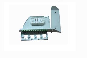 Best 19inch Rotary Fiber Optic Patch Panel Cold Roll Steel Material wholesale