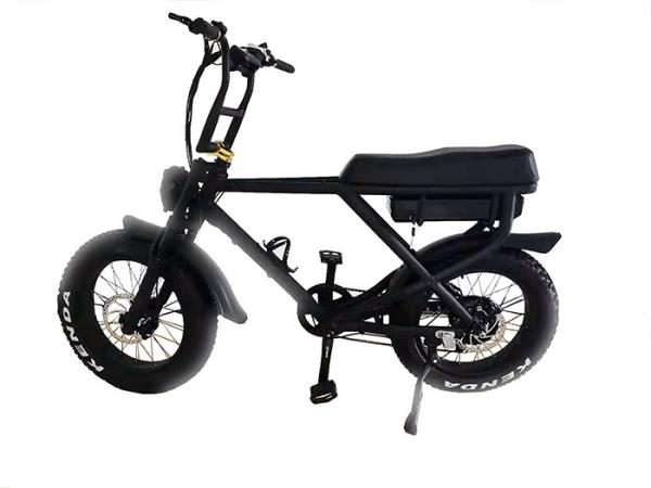 Cheap ( OEM Factory ) 25-32KM/H Fat Tyre Electric Bikes , Beach Cruiser Bicycle 48V 500W Rear Hub Motor for sale