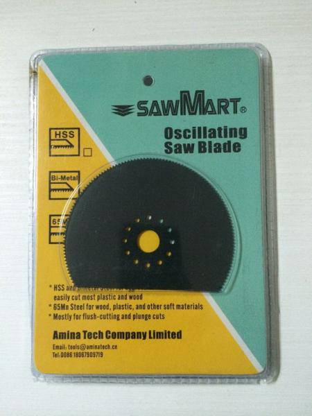 Cheap 3-1/8" Segmented Circular HSS Oscillating Tool Blades for sale