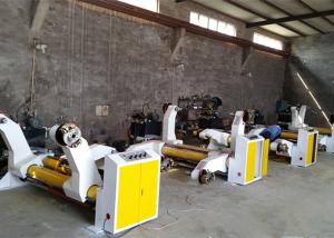 1600 Model Corrugated Carton Machine Full Hydraulic Type Motion Fit Paper Roll Stand