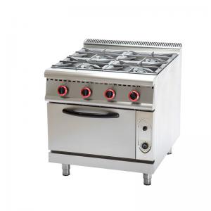 Best Cooking equipment stainless steel 4 burners LPG natural gas stoves with gas oven 220V wholesale