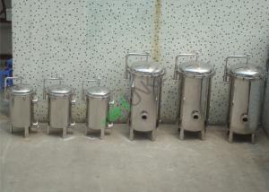 China Stainless Steel Bag Filter Housing , Multi Bag Or Basket Type Ss Bag Filter Housing on sale