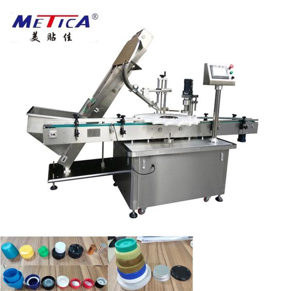 Cheap Automatic Bottle Capping Machine For Screw Caps With Cap Feeder for sale