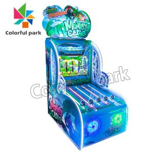 China Monkey Climb Arcade Ticket Machine Squirrel Push FRP Material For Game center on sale