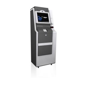 Best 19 Inch Indoor Fincial Banking Kiosk Free Standing Customized Service wholesale