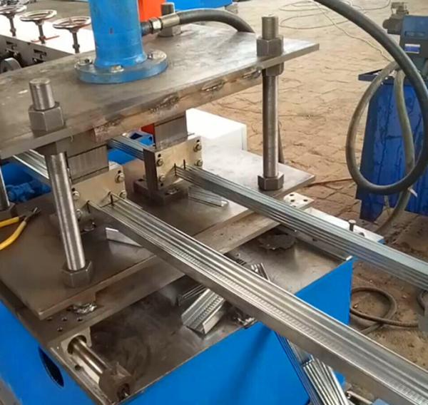 Cheap C U Channel Light Keel Roll Forming Machine 10 - 15 M / Min Productivity for sale