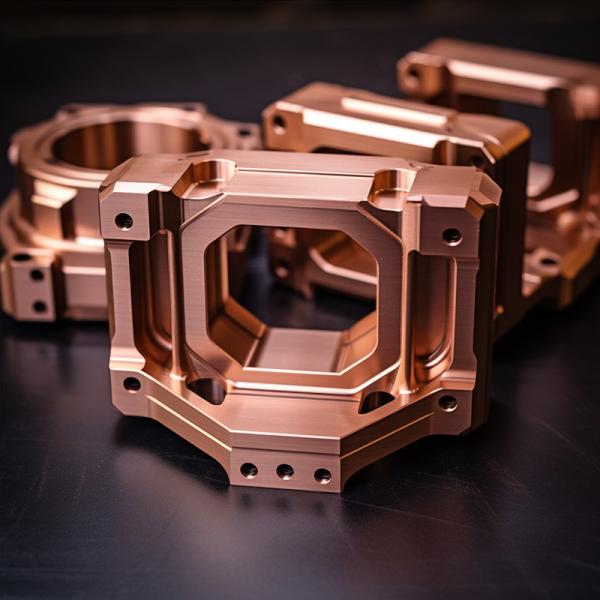 Cheap Custom Hardware CNC Machining Parts Precision CNC Milling Parts CNC Copper Part for sale