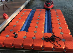 Plastic Durable Floating Dock Pontoon Modular Floating Platform Walking Docks