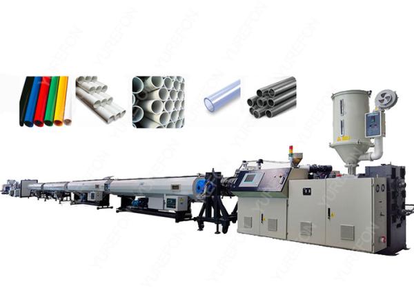 Cheap High Capacity Control Extrusion Pvc Pipe Manufacturing Equipment With Twin Screw for sale