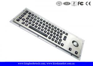 Best Customizable Illuminated Metal Keyboard High Resistant With Integrated Touchpad wholesale
