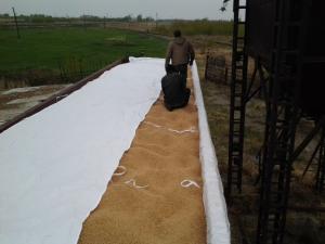 China Wagon Liner Bulk Container Liners Water Proof PE fabric For Aluminum on sale