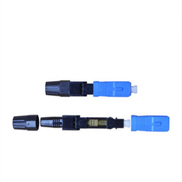Cheap High quality FTTH field SC/UPC SC/APC fast connector for FTTH drop cable for sale