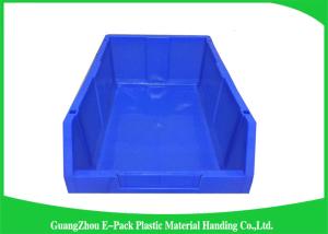 China Customized Industrial Plastic Storage Containers , Standard Size Stackable Storage Bins on sale