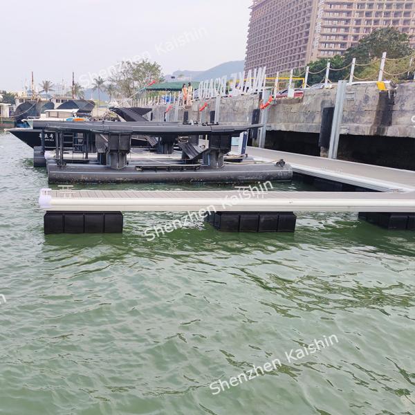 Cheap Marine Stable Movable Boating Float Pontoon Aluminum Floating Dock For Jetty for sale
