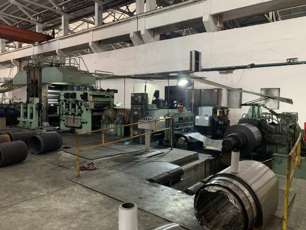 Cheap Two Stands Continuous Cold Rolling Mill 700mm With AC Motor Power 480KW Siemens PLC for sale