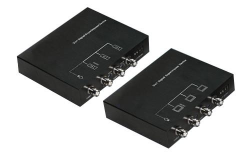 Cheap 3 to 1 Video Multiplexer over Coax & Signal Superimpose Device for sale