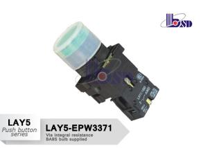 China High Voltage Green Push Button Switch Waterproof LAY5（XB2）-EPW3371 on sale