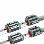 SS CNC Machining Parts 20mm Linear Guides Replace HIWIN HGR20 Slide Block