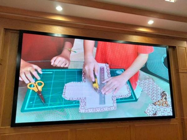 Cheap Indoor Full Color LED Display with 4mm Pixel Configuration and 62500 Pixels per Square Meter for High Resolution for sale