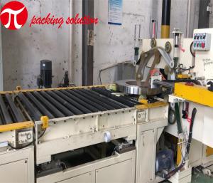 Best 380V Automatic Steel Coil Packing Line With Stacking System And Unloading System wholesale