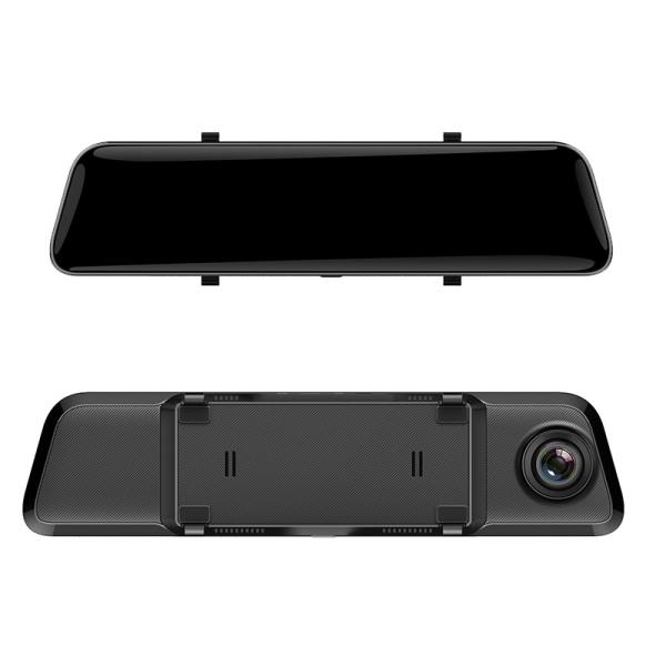 Cheap 1440P Rear View 2K Dash Camera Rearview Mirror Dual Channel Recorder for sale