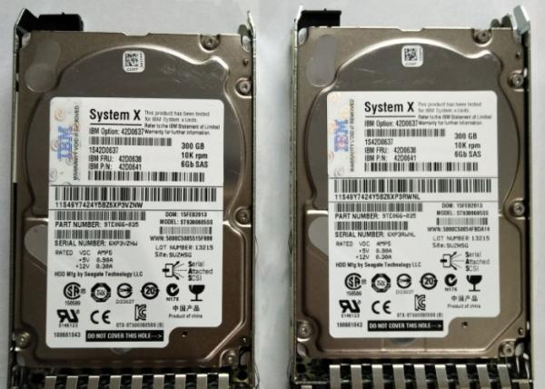 Cheap 49Y1952 300GB SAS IBM Hard Disk Drive 10K 2.5 Inch SED HDD For DS3500 for sale