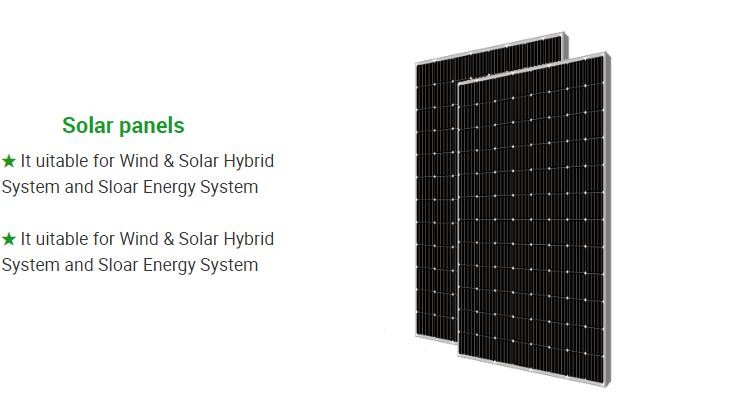 1KW 2KW 3 Phase Solar Wind Hybrid System Horizontal Wind Turbine Rooftop