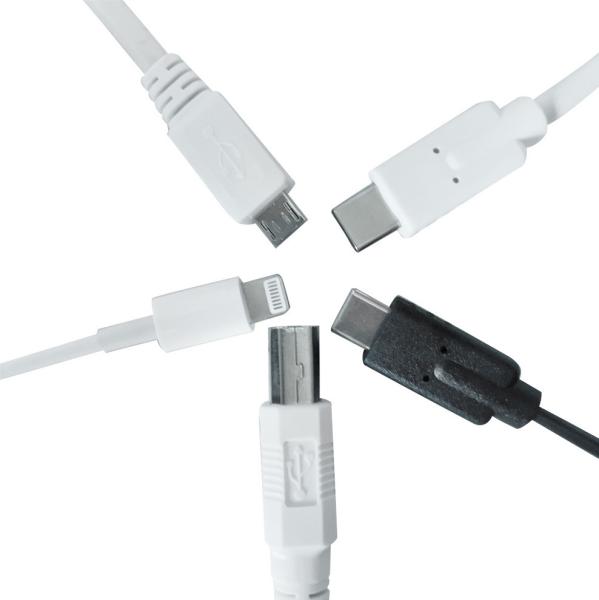 Cheap Charge USB Type C Data Cable For Android And IOS Devices 5V Voltage 2.4A Current for sale