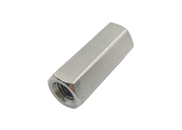 Cheap Custom Made Stainless Steel A2 Hexagon Coupling Nuts for Open-air Projects for sale