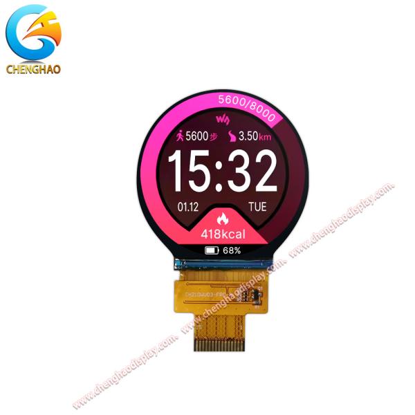 Cheap ST7701 2.1 Inch Circular Tft Lcd Display Round Lcd Monitor for sale