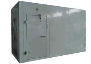 China Customized Polyurethane Foam Cold Storage Warehouse 42KG/M3 Density Cold Room Chiller Unit on sale