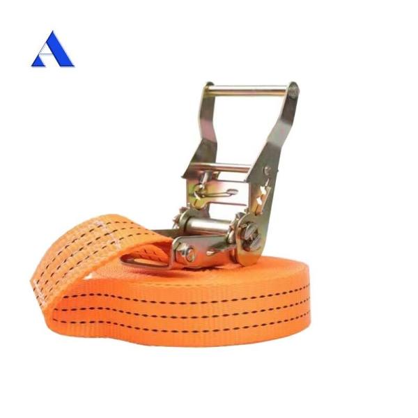 Cheap 1.5 to 10 Tons Cargo Lashing Belt Ratchet Tie Down Strap Container Lashing Belt as per Requirement and Customized Length for sale