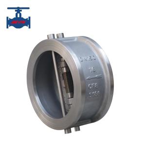 China ANSI Standard Stainless Steel Dual Plate Wafer Check Valve For Corrosive Medium on sale