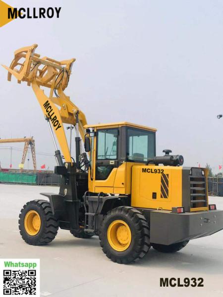 Cheap Wheeled Hydraulic Front End Loader Compact Articulated Frame for sale
