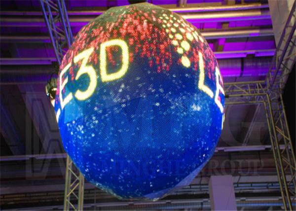 Cheap Conference Event Spherical LED Display LINSN Electronic Led Display P3mm for sale