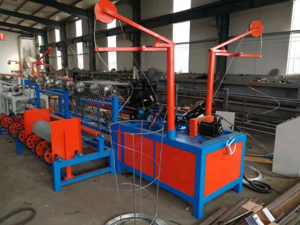 Cheap Basketball Court Fully Automatic Chain Link Fencing Machine for sale